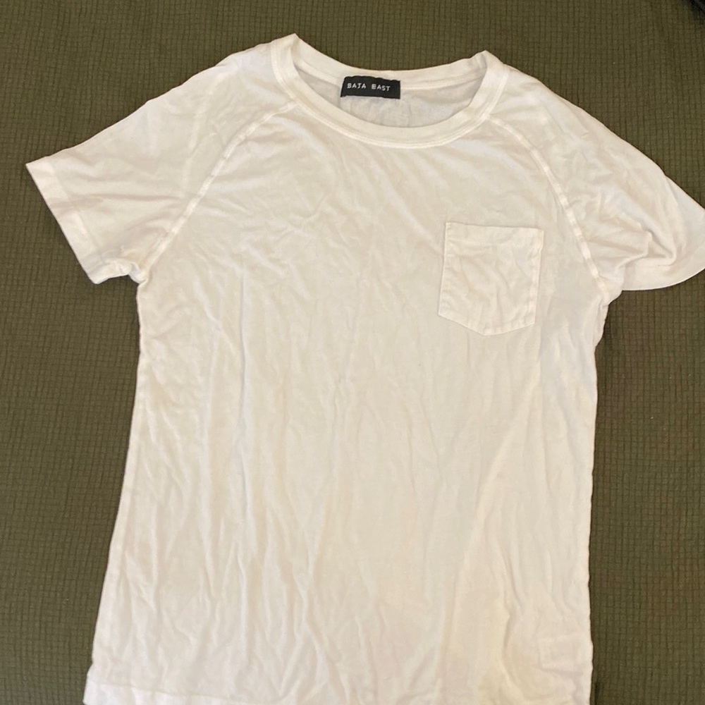 White tee